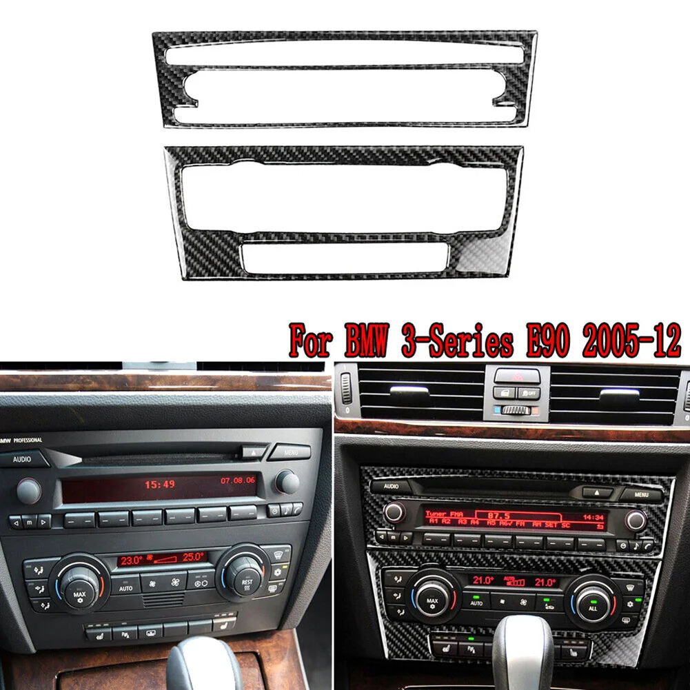 Sleek Black Carbon Fiber Trim for BMW 3Series E909293 20052012 Interior AC Control Panel Accentuate Your Car's Style
Sleek Black Carbon Fiber Trim for BMW 3Series E909293 20052012 Interior AC Control Panel Accentuate Your Car's Style