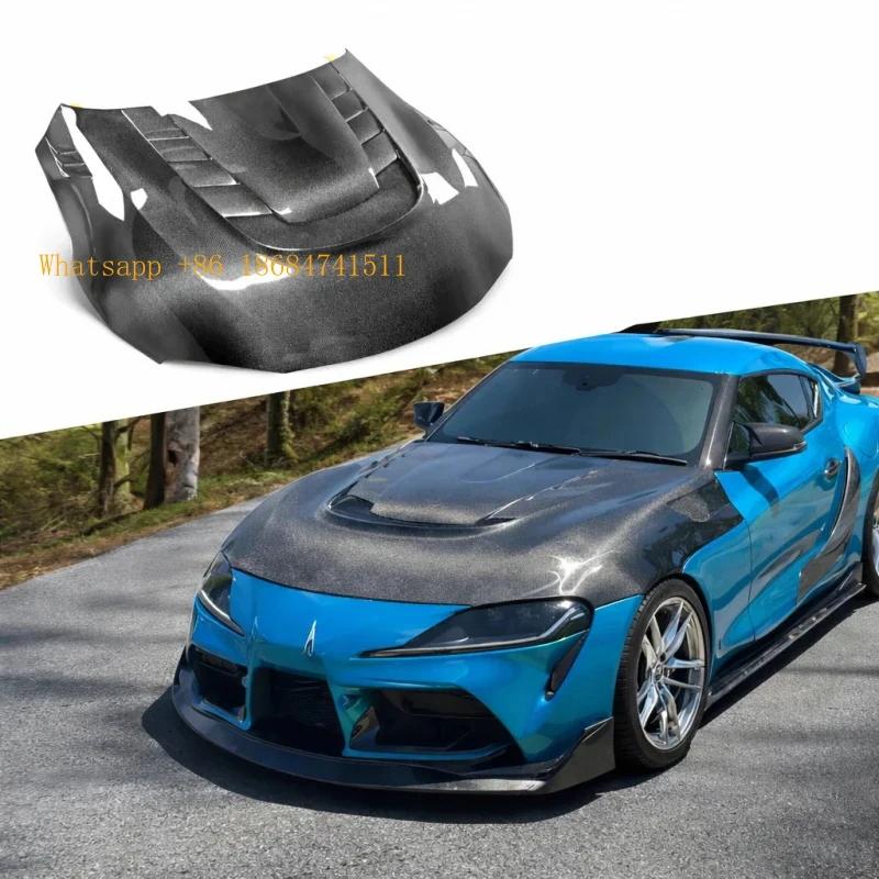Upgrade Carbon Fiber Front Bonnet 2019-2020 A90 A91 Series
Upgrade Carbon Fiber Front Bonnet 2019-2020 A90 A91 Series