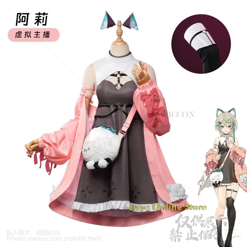 Аниме VirtuaReal Косплей Новый Aza Vtuber Nijisanji Genderswap Костюм Kawaii Милое Платье Лолита Парики Для Хэллоуина Настроить
Аниме VirtuaReal Косплей Новый Aza Vtuber Nijisanji Genderswap Костюм Kawaii Милое Платье Лолита Парики Для Хэллоуина Настроить