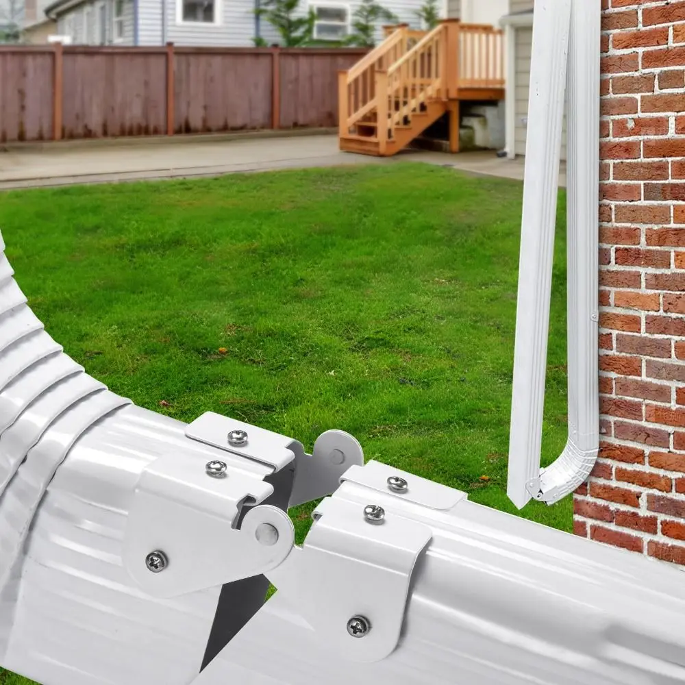 Innovative Flip Design Gutter Extension Hinge Anti-slip Durable Downspout Extension Flip-Up Hinge Compact Water-proof 
Innovative Flip Design Gutter Extension Hinge Anti-slip Durable Downspout Extension Flip-Up Hinge Compact Water-proof
