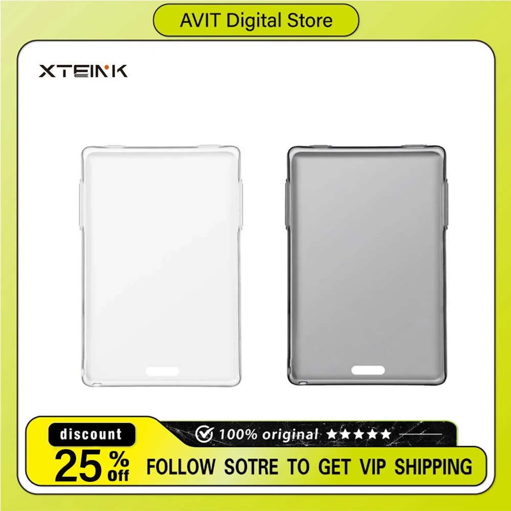 For XTEINK X3 E-reader Protective Case Official Soft Shell Frosted Material Translucent All-inclusive Simple Style Accessories
For XTEINK X3 E-reader Protective Case Official Soft Shell Frosted Material Translucent All-inclusive Simple Style Accessories
