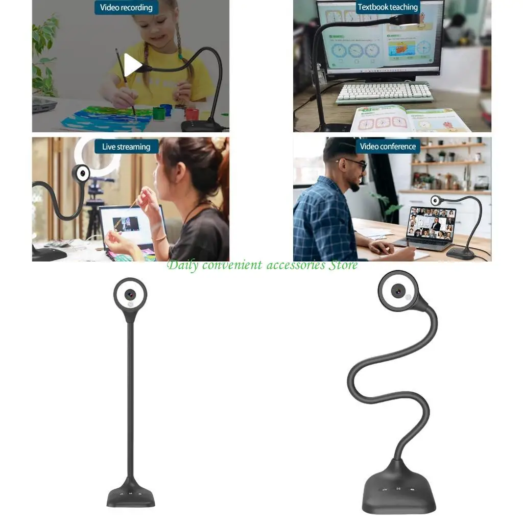 97QB Auto Focusing USB Document Camera Compactly Size Compatible for Window Systems