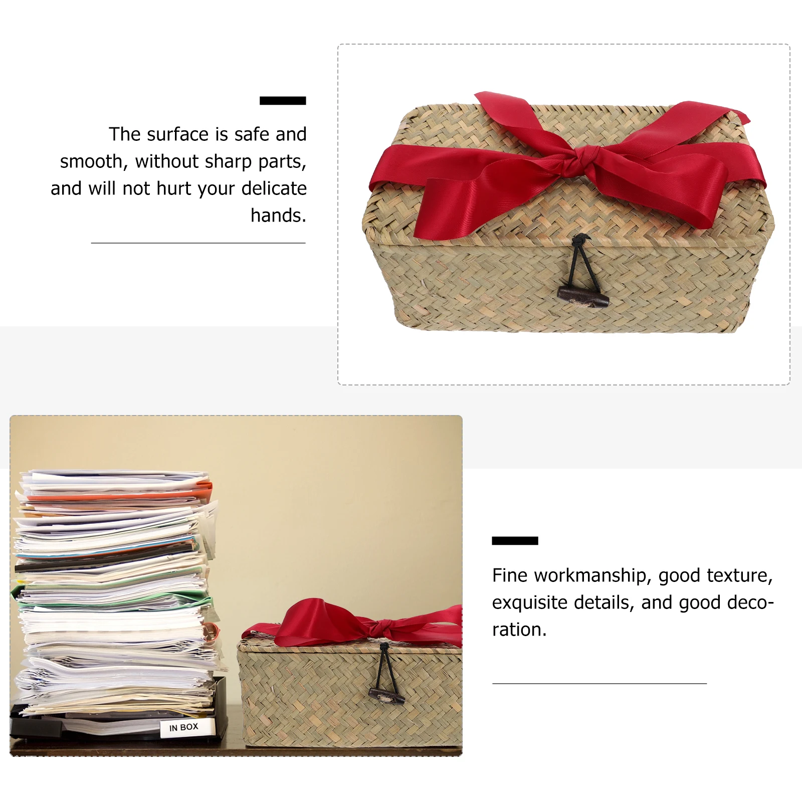 Seagrass Woven Basket Lid for Home Storage Basket Home Bedroom Living Room Decorative Container ganizing Box Straw Hamper
Seagrass Woven Basket Lid for Home Storage Basket Home Bedroom Living Room Decorative Container ganizing Box Straw Hamper