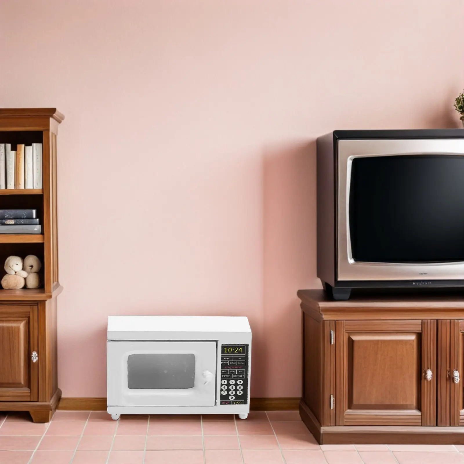Mini House Microwave Oven Retro Wooden Craft Home Decoration Miniature Furniture Ornament Photography Prop Mini House Ornament
Mini House Microwave Oven Retro Wooden Craft Home Decoration Miniature Furniture Ornament Photography Prop Mini House Ornament