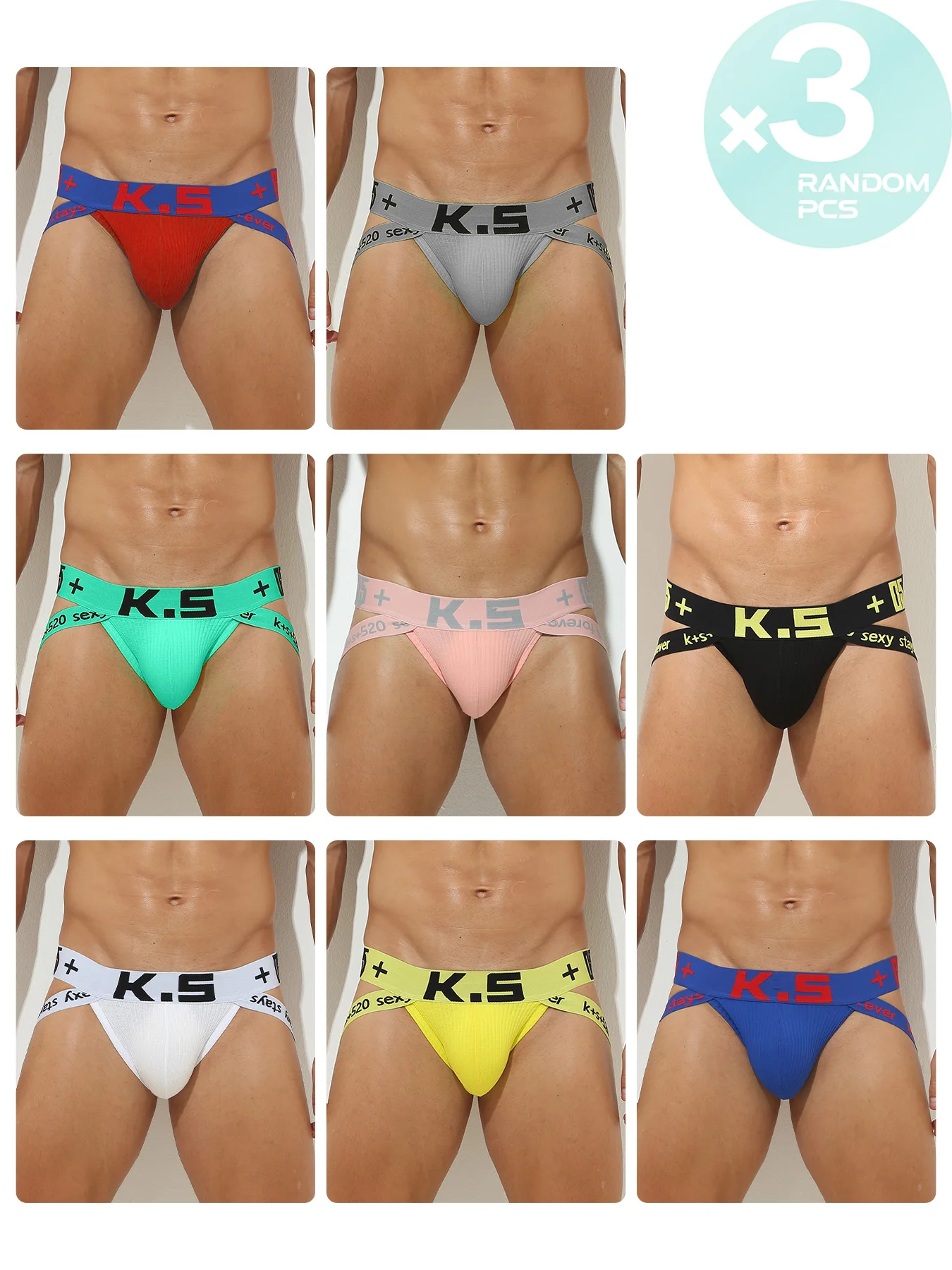 Sexy Men's Elastic Backless Thongs Briefs Jockstrap Pouch Low-Rise G-Strings Man Lingerie Cotton Underwear Special Offer 3/4pcs
Sexy Men's Elastic Backless Thongs Briefs Jockstrap Pouch Low-Rise G-Strings Man Lingerie Cotton Underwear Special Offer 3/4pcs