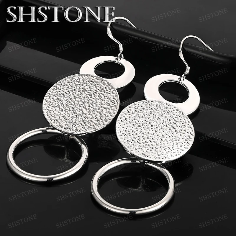 Fashion Trend 925 Silver Drop Earring For Woman Wedding Gift Romantic Engagement Party Sterling Silver Jewelry Accessories
Fashion Trend 925 Silver Drop Earring For Woman Wedding Gift Romantic Engagement Party Sterling Silver Jewelry Accessories