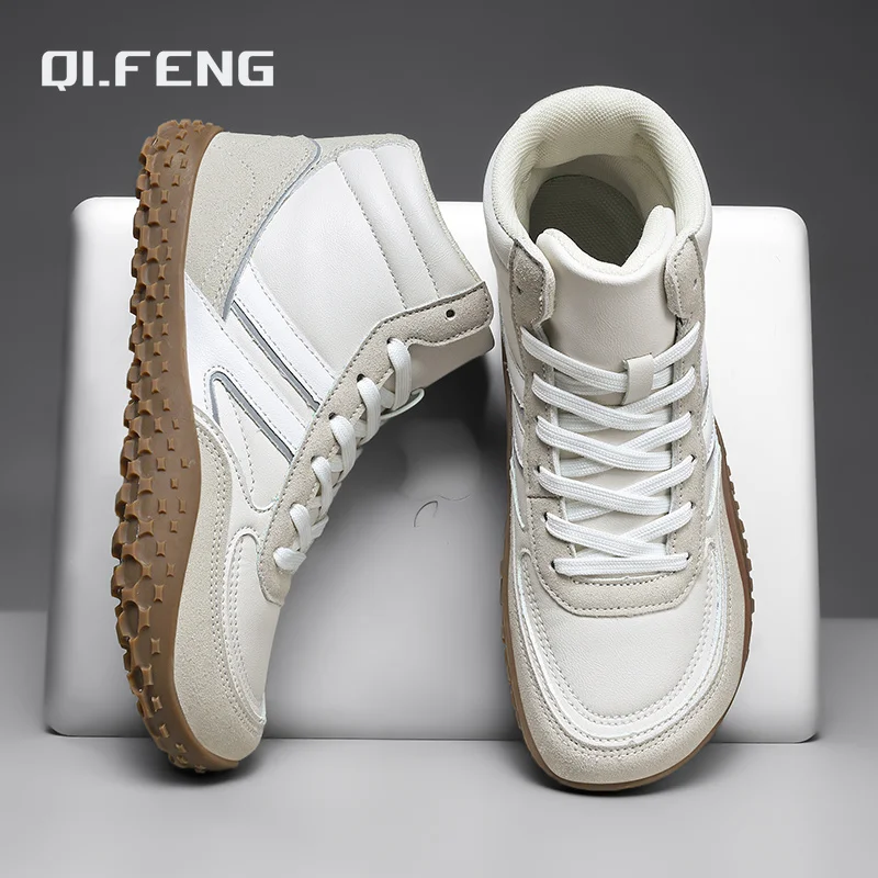 Men's Wide Head Casual Shoes Barefoot Couple Mid Top Trendy Shoes Large Outdoor Mountaineering and Hiking Sneakers 36-48
Men's Wide Head Casual Shoes Barefoot Couple Mid Top Trendy Shoes Large Outdoor Mountaineering and Hiking Sneakers 36-48