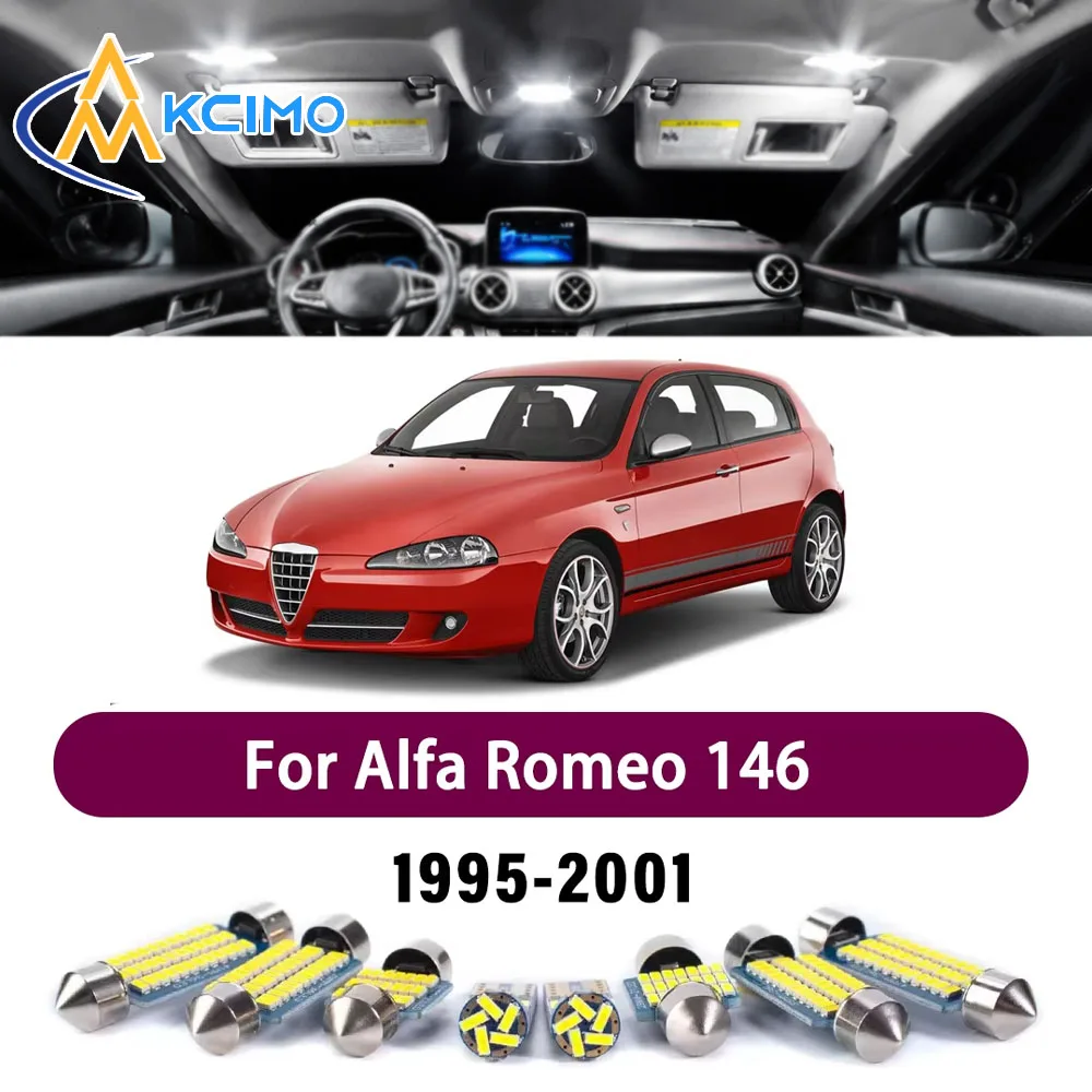 Premium LED Interior Lighting Kit for Alfa Romeo 146 1995-2001 1996 1997 High-Quality Error-Free Dome Map Trunk Auto Lamps
Premium LED Interior Lighting Kit for Alfa Romeo 146 1995-2001 1996 1997 High-Quality Error-Free Dome Map Trunk Auto Lamps