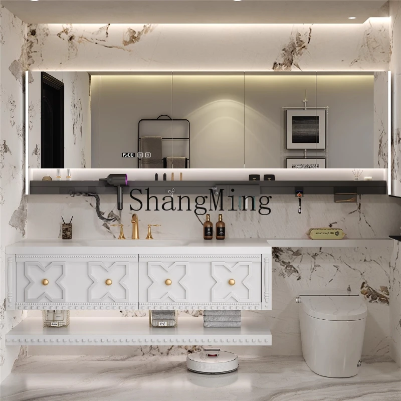 DHY retro bathroom cabinet toilet washstand rock slab sink cabinet combination
DHY retro bathroom cabinet toilet washstand rock slab sink cabinet combination