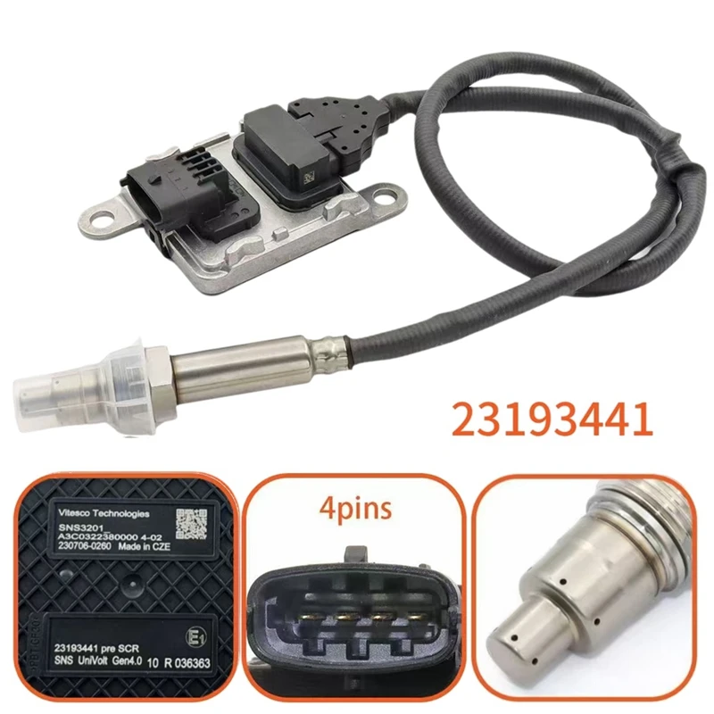 For Volvo NOX Nitrogen Oxygen Sensors 23193441 230706-0260 PM Exhaust Particulate NOX Sensor Diesel A3C0322380000
For Volvo NOX Nitrogen Oxygen Sensors 23193441 230706-0260 PM Exhaust Particulate NOX Sensor Diesel A3C0322380000