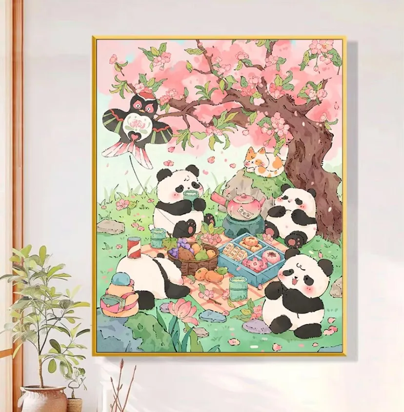 9ct 60x80 см панды для пикника мультфильм вышивка крестиком DIY печатные наборы набор для рукоделия домашний декор ремесла новый
9ct 60x80 см панды для пикника мультфильм вышивка крестиком DIY печатные наборы набор для рукоделия домашний декор ремесла новый