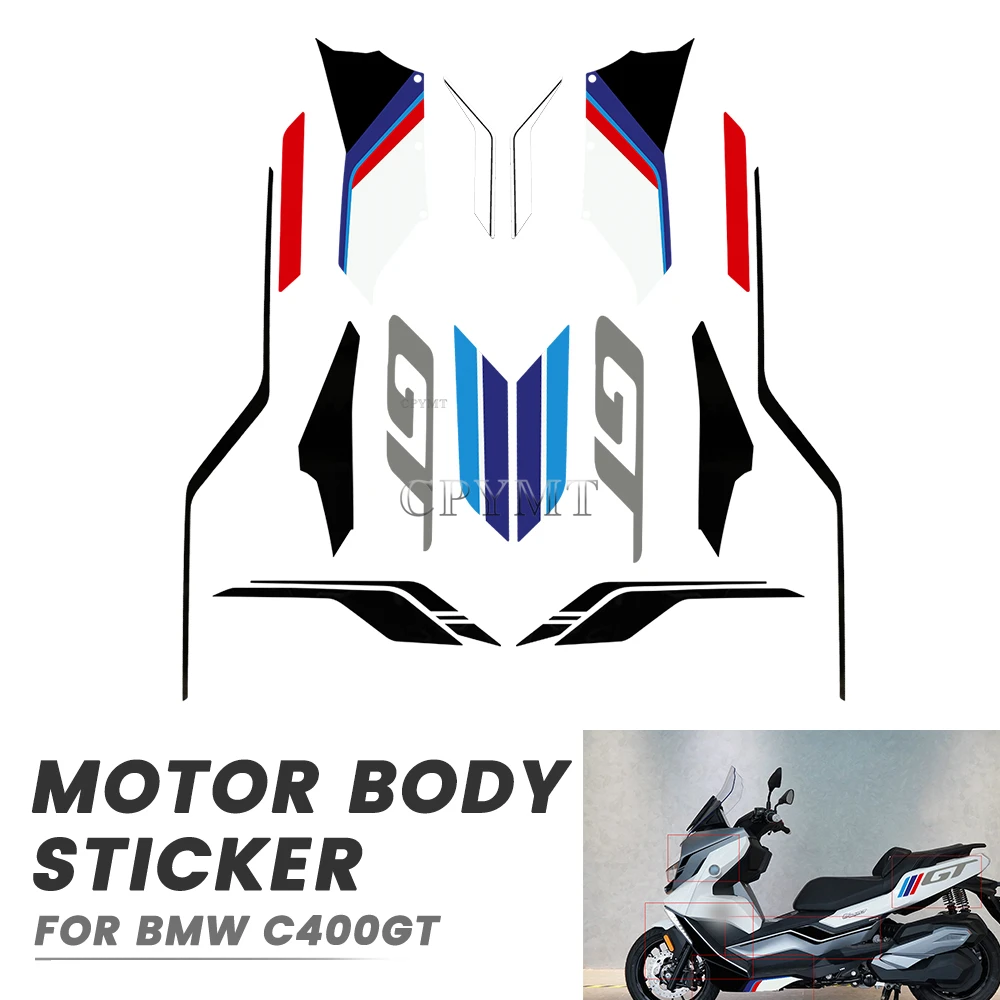 Full Body Protection Stickers Kits Fit For 2022 BMW C400GT Fairing Sticker Fuel Tank Decorative Decal Accessories
Full Body Protection Stickers Kits Fit For 2022 BMW C400GT Fairing Sticker Fuel Tank Decorative Decal Accessories