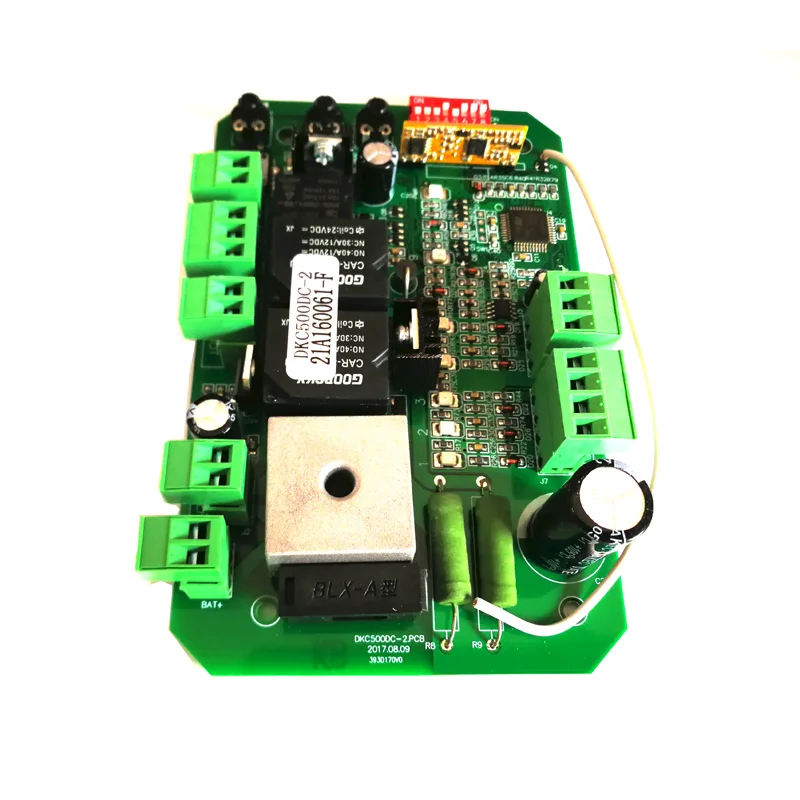 Плата управления двигателем DKC800DC DKC500DC 24VDC для автоматических раздвижных ворот на солнечной энергии
Плата управления двигателем DKC800DC DKC500DC 24VDC для автоматических раздвижных ворот на солнечной энергии