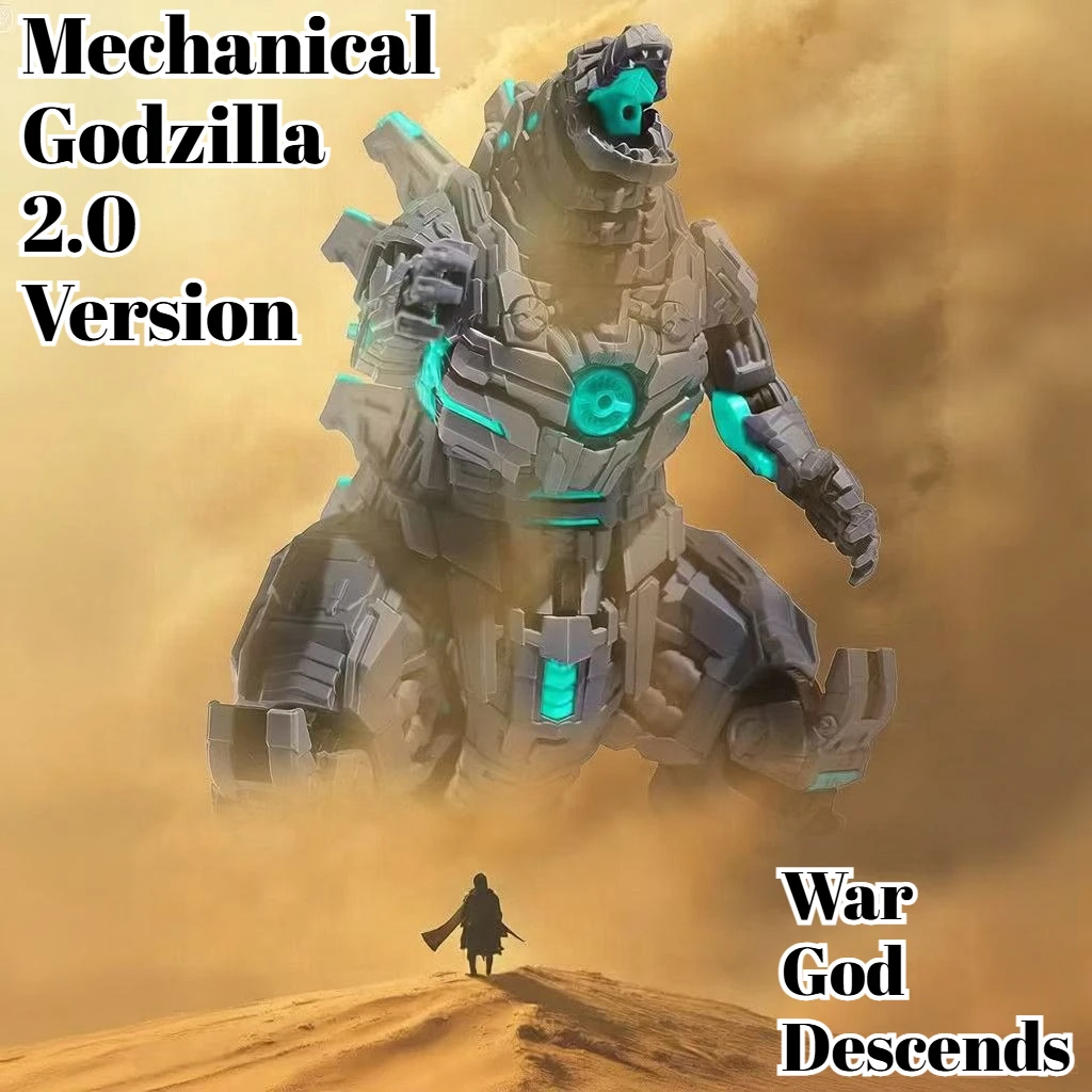 3D Printed Mechanical Godzilla 2.0 Version Finished Assembled Toy, Fully Articulated Joints Collectible Model, Gift For Boys
3D Printed Mechanical Godzilla 2.0 Version Finished Assembled Toy, Fully Articulated Joints Collectible Model, Gift For Boys