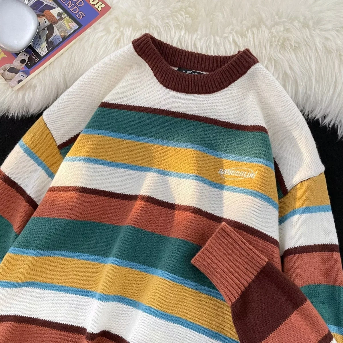 Slim Fit round Ne Knitwear Men's Faionable Autumn Winter Base irt 2025 New Sle Youthful Personali Warmth Comfortable
Slim Fit round Ne Knitwear Men's Faionable Autumn Winter Base irt 2025 New Sle Youthful Personali Warmth Comfortable