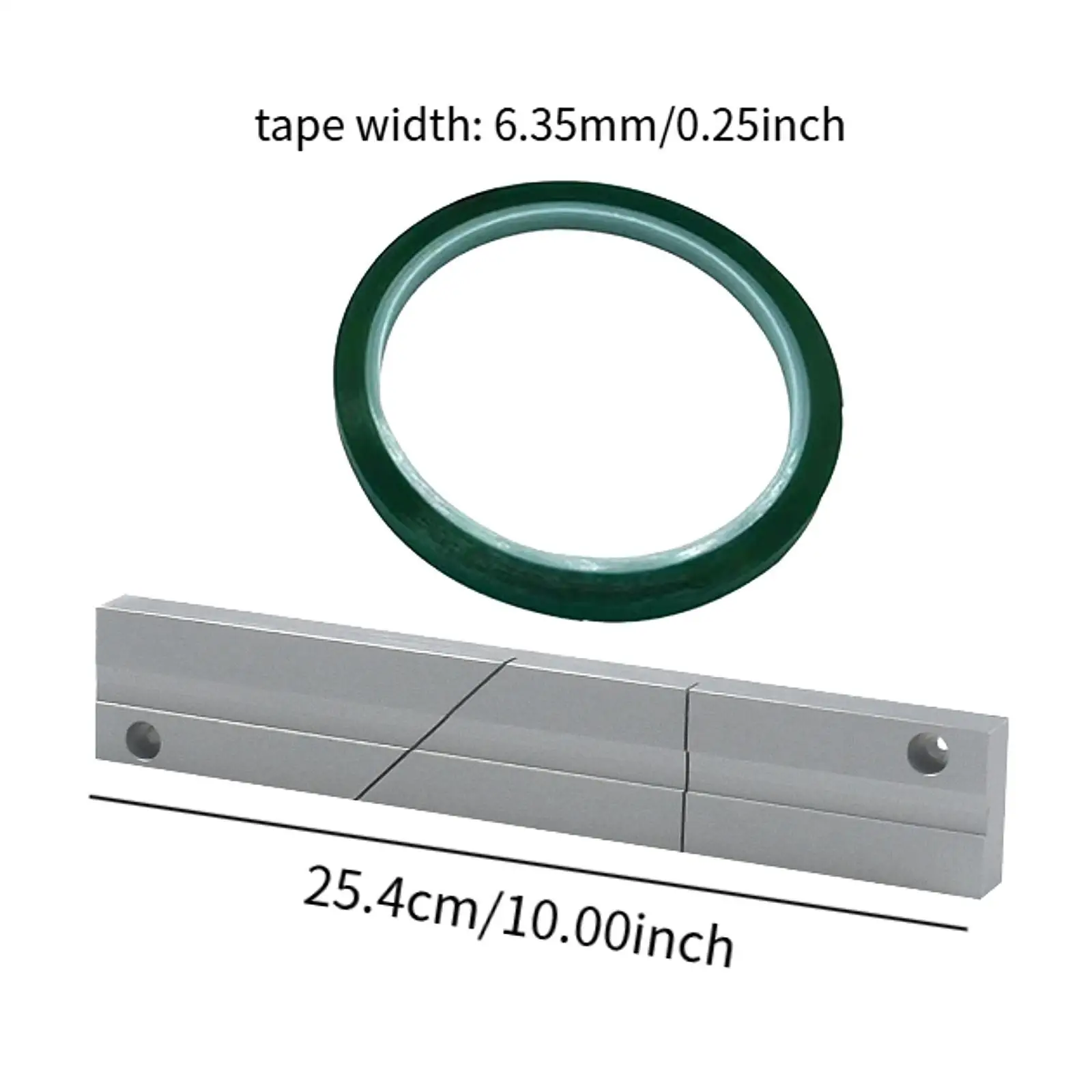 Tape Splicing Block Set Lightweight Easy Installation Repair Multiuse Aluminum Leader Tape for Workplace Apartment Household
Tape Splicing Block Set Lightweight Easy Installation Repair Multiuse Aluminum Leader Tape for Workplace Apartment Household