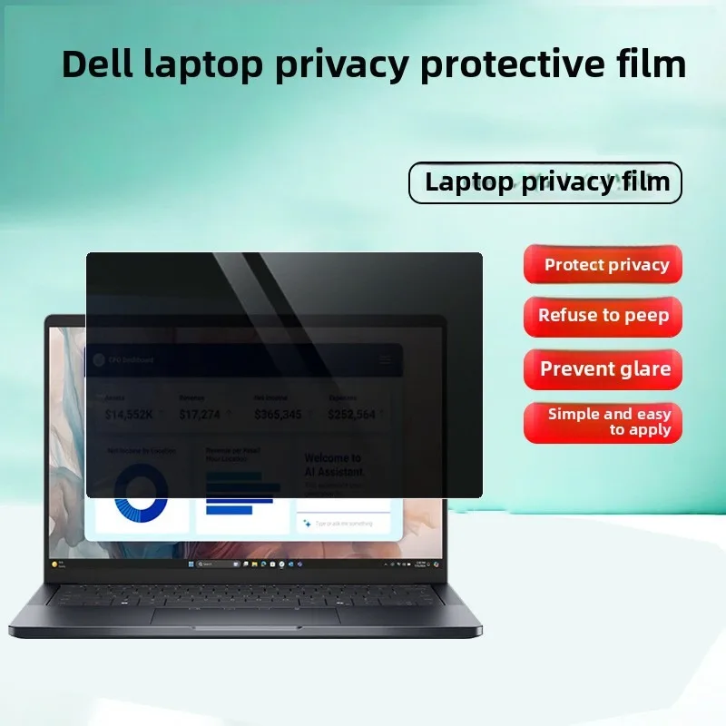 Dell Pro 14 16 Plus PB14250 Laptop Privacy Protection Film Premium PA14250 Computer Counter-Spy Privacy Screen Protector
Dell Pro 14 16 Plus PB14250 Laptop Privacy Protection Film Premium PA14250 Computer Counter-Spy Privacy Screen Protector