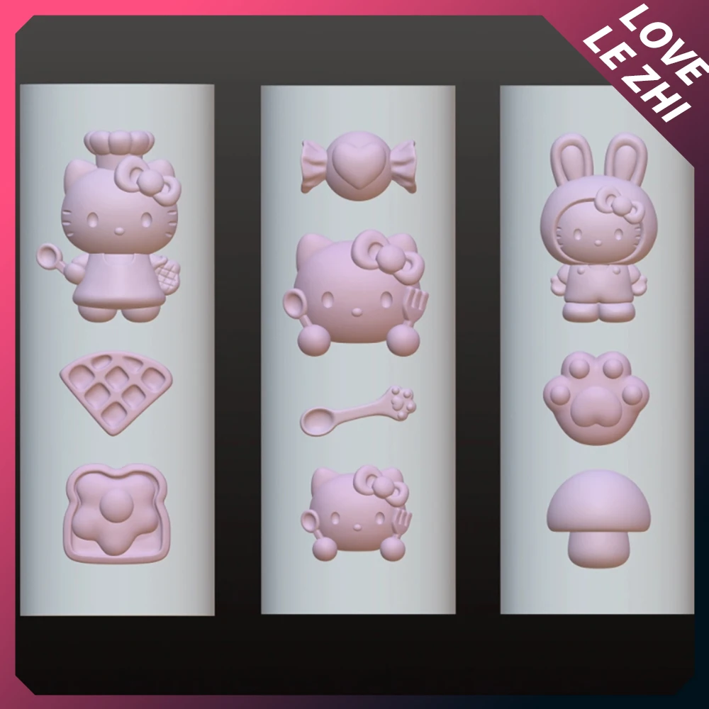 Kawaii Sanriod Chef Hello Kitty Acrylic Nail Art Mold 3D Diy Handwork Cartoon Cute Silicone Toast Spoon Candy Nails Mold
Kawaii Sanriod Chef Hello Kitty Acrylic Nail Art Mold 3D Diy Handwork Cartoon Cute Silicone Toast Spoon Candy Nails Mold