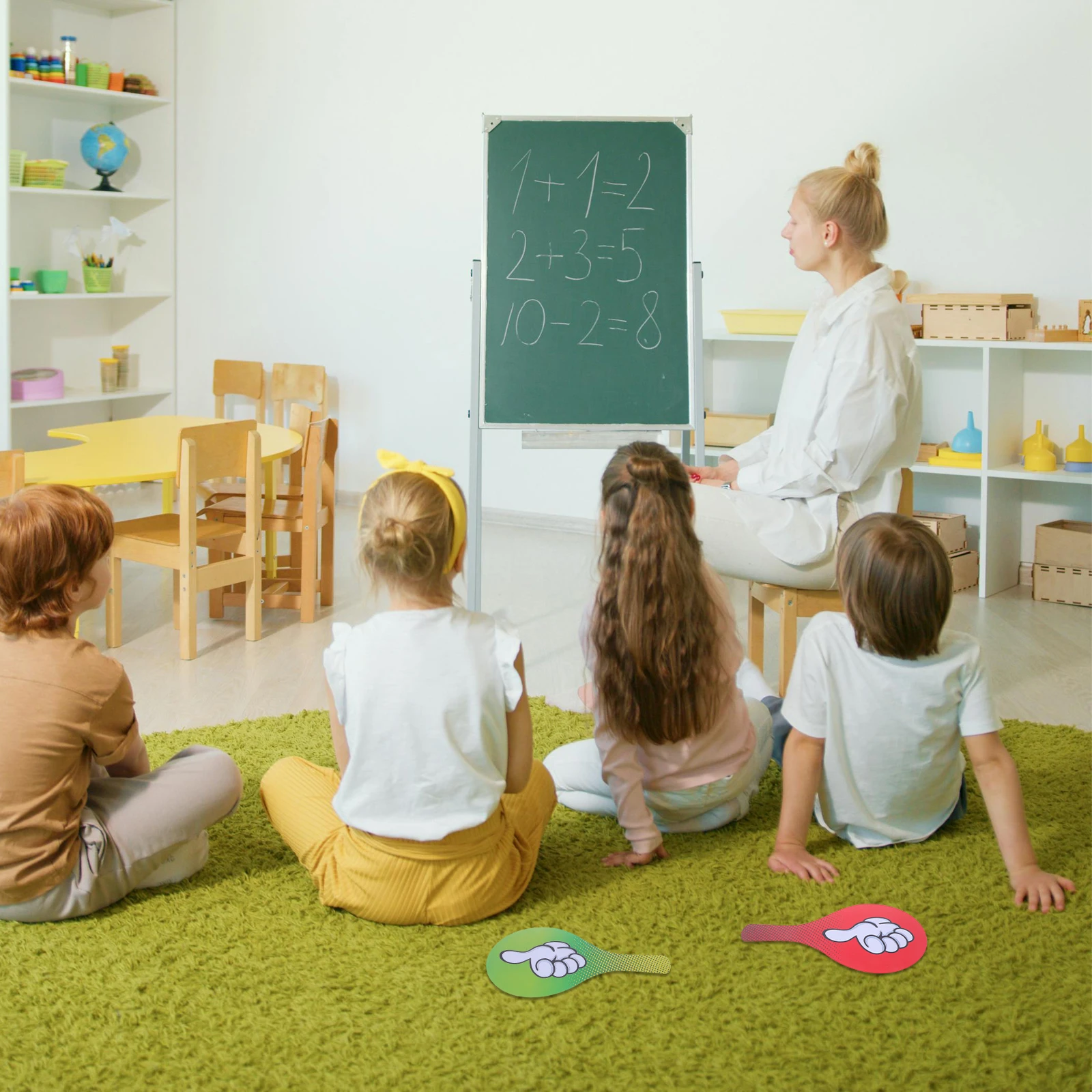 2pcs Voting Paddles Green Red True False Classroom Supplies Teacher Judging Board Portable Handheld Reusable School
2pcs Voting Paddles Green Red True False Classroom Supplies Teacher Judging Board Portable Handheld Reusable School