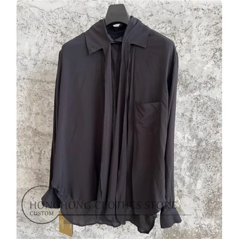 【Customized】Japanese-style original dark-colored retro bow-necked shirt
【Customized】Japanese-style original dark-colored retro bow-necked shirt