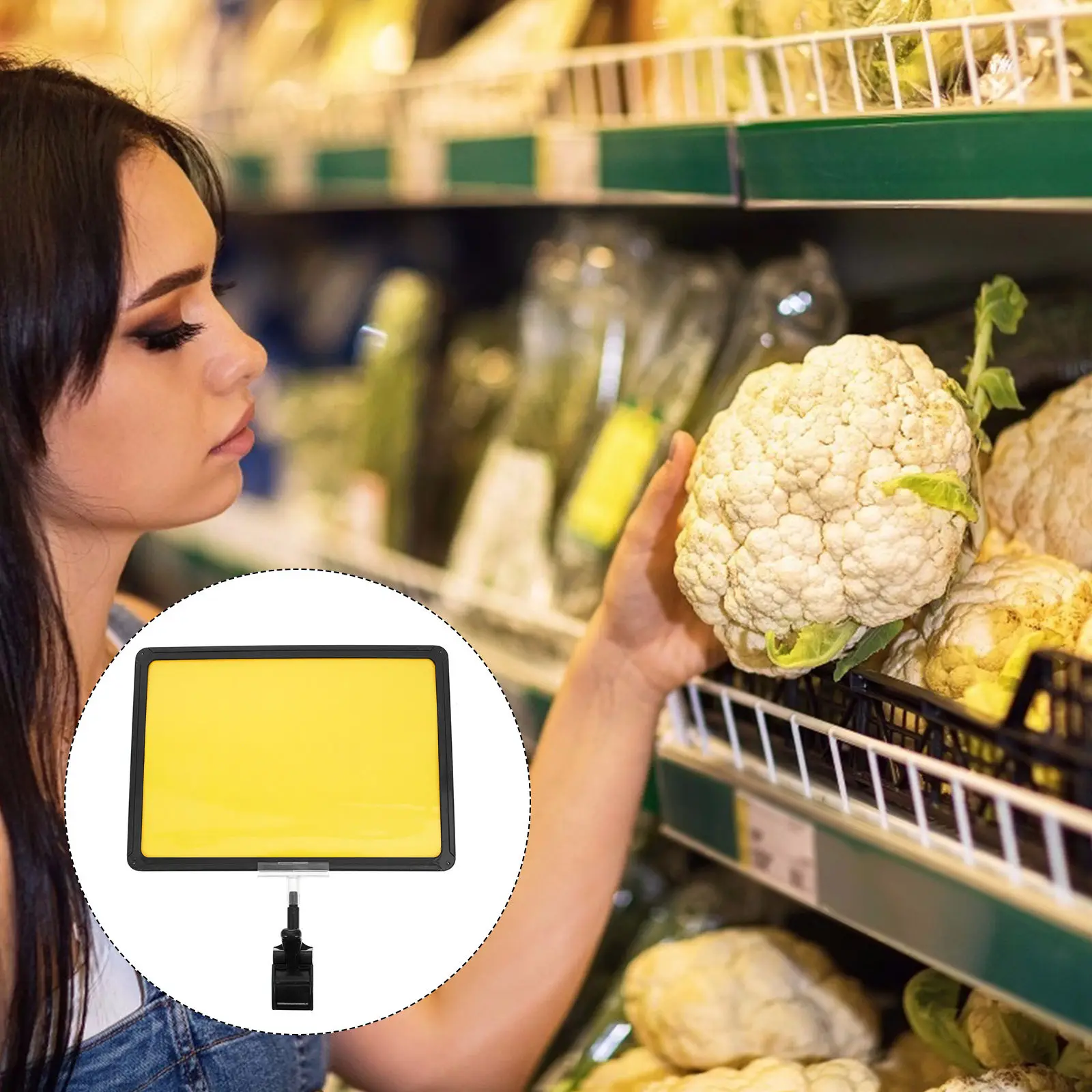 Набор из 1 шт. держателей ценников формата А4 с клипсами из АБС-пластика для розничной торговли, супермаркетов, магазинов, маркетинговых и рекламных акций
Набор из 1 шт. держателей ценников формата А4 с клипсами из АБС-пластика для розничной торговли, супермаркетов, магазинов, маркетинговых и рекламных акций