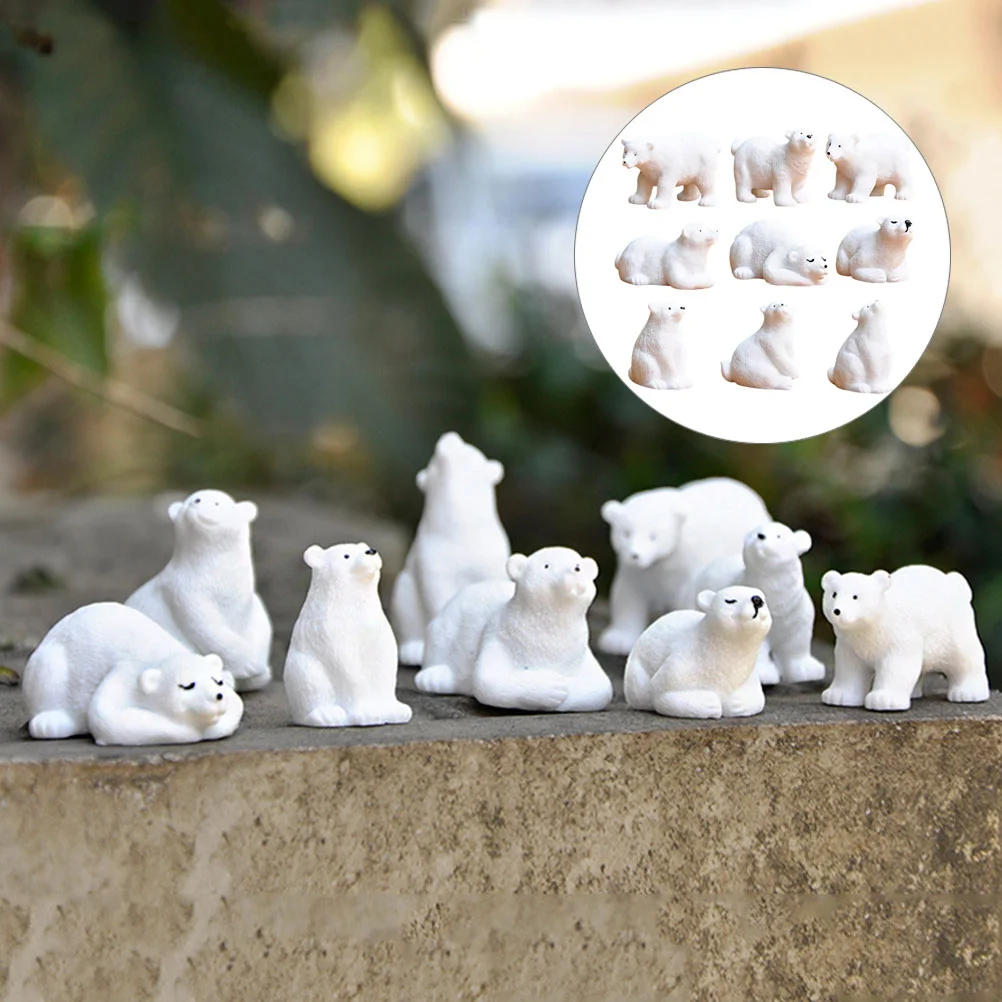 9 Pcs Great Pyrenes Ornament Mini Figurines Decor Micro Landscape Car Toys Ornaments Miniature White Bear Small Resin Cars
9 Pcs Great Pyrenes Ornament Mini Figurines Decor Micro Landscape Car Toys Ornaments Miniature White Bear Small Resin Cars