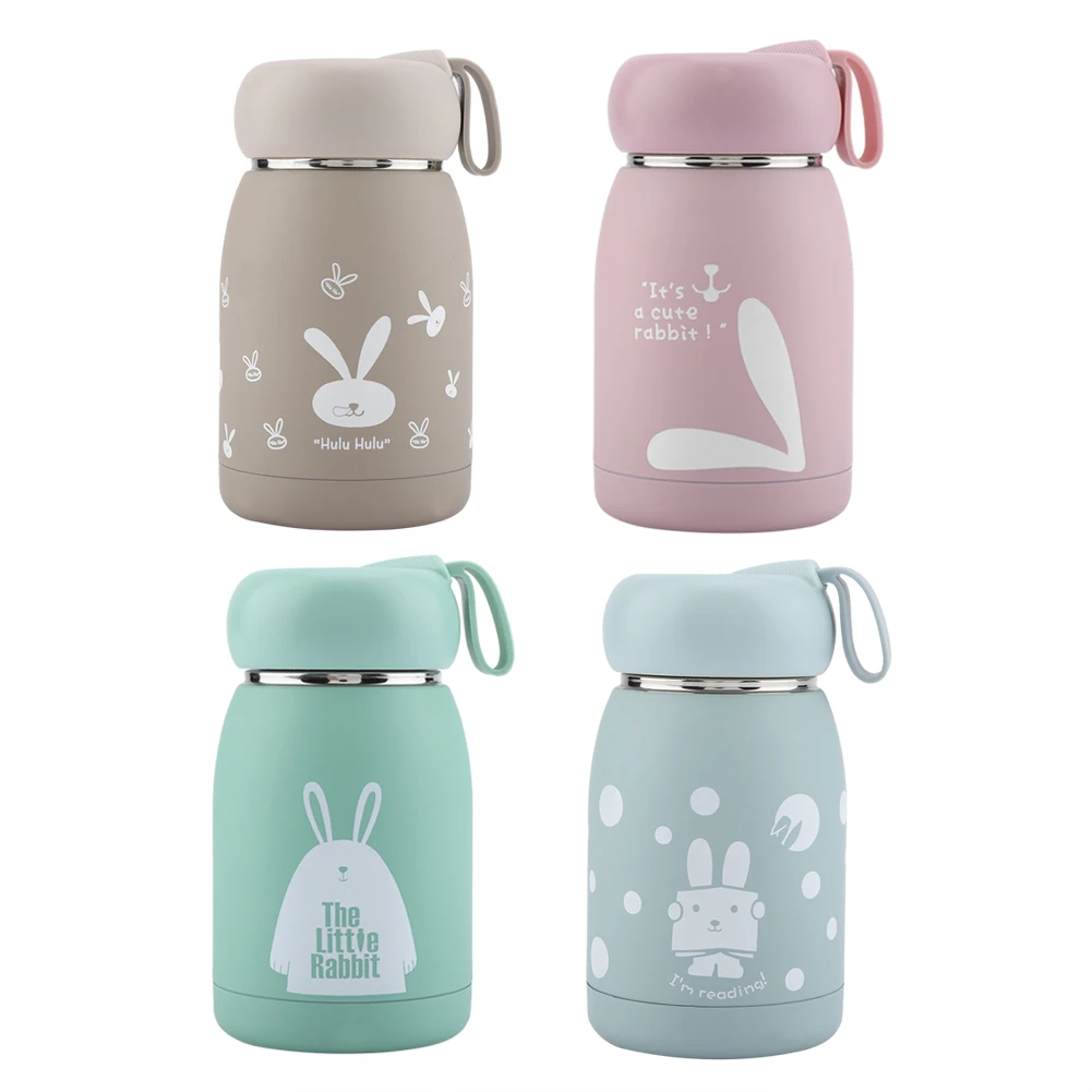 320 мл портативная вакуумная чашка из нержавеющей стали с милым кроликом, кружка-термос, бутылка для воды для путешествий, офиса, школы, пикника
320 мл портативная вакуумная чашка из нержавеющей стали с милым кроликом, кружка-термос, бутылка для воды для путешествий, офиса, школы, пикника