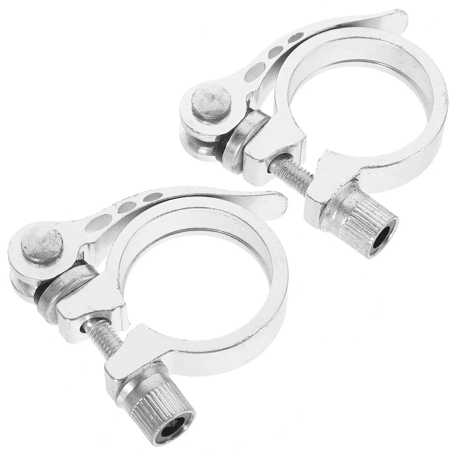 2Pcs Premium Quick Release Bike Seatpost Clamp Easy Tool Free on The Go Adjustment Designed for Fixed Gear and Road Bikes
2Pcs Premium Quick Release Bike Seatpost Clamp Easy Tool Free on The Go Adjustment Designed for Fixed Gear and Road Bikes