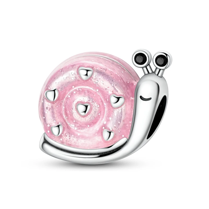 2026 New 925 Sterling Silver Pink Snail Charms Bead Dangle Fit 3mm Original Bracelet DIY Women Exquisite Party Jewelry Gifts
2026 New 925 Sterling Silver Pink Snail Charms Bead Dangle Fit 3mm Original Bracelet DIY Women Exquisite Party Jewelry Gifts