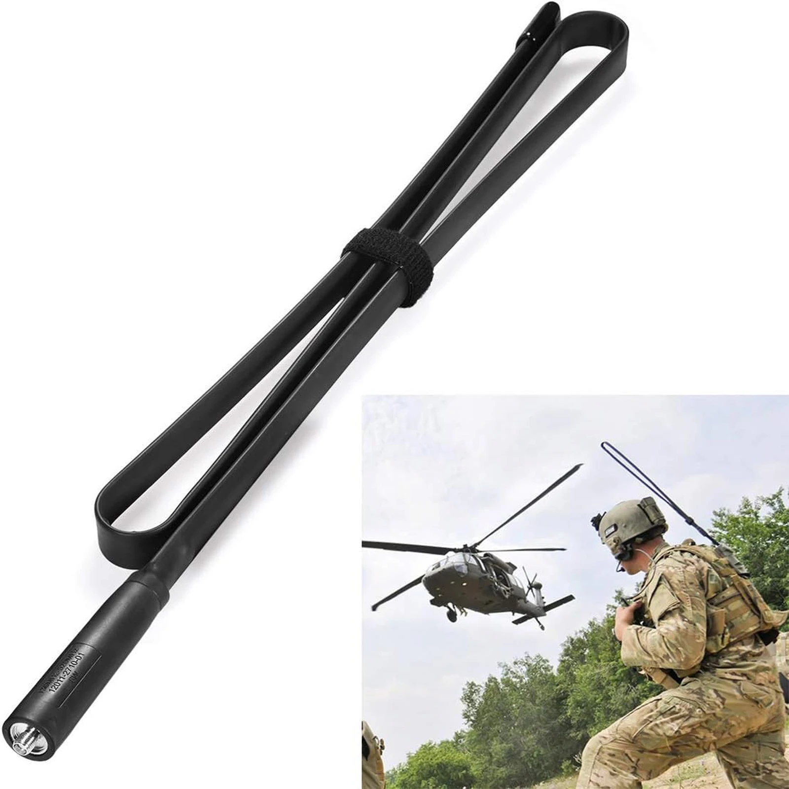 Dual Band VHF UHF 136-520MHz 30.7 inch Foldable CS Tactical SMA Female Ham Radio Antenna for Kenwood Wouxun
Dual Band VHF UHF 136-520MHz 30.7 inch Foldable CS Tactical SMA Female Ham Radio Antenna for Kenwood Wouxun