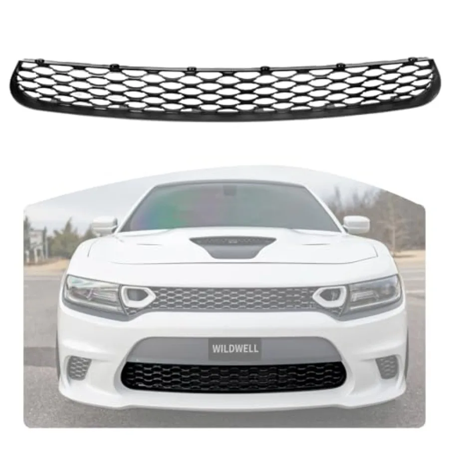Front Lower Grille For 2015-2024 Dodge Charger SRT Hellcat Scat Pack GT R/T Daytona Front Bumper Grill Non-Widebody Models Repl
Front Lower Grille For 2015-2024 Dodge Charger SRT Hellcat Scat Pack GT R/T Daytona Front Bumper Grill Non-Widebody Models Repl