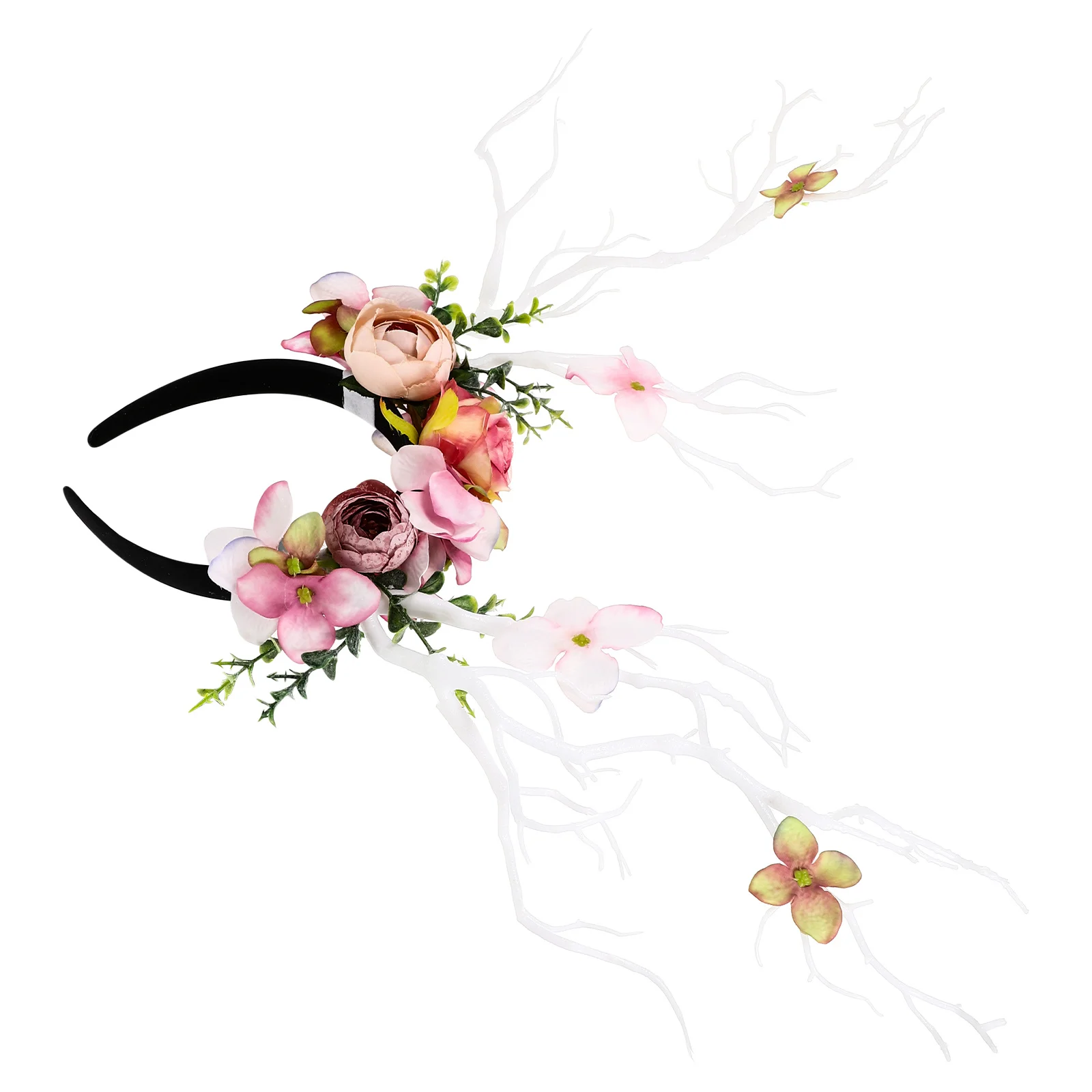 1pc Flower Hair Hoops Antler Headband For Festival Party Women Hair Decor Deer Horn Headdress Costume Accessory Simulated
1pc Flower Hair Hoops Antler Headband For Festival Party Women Hair Decor Deer Horn Headdress Costume Accessory Simulated