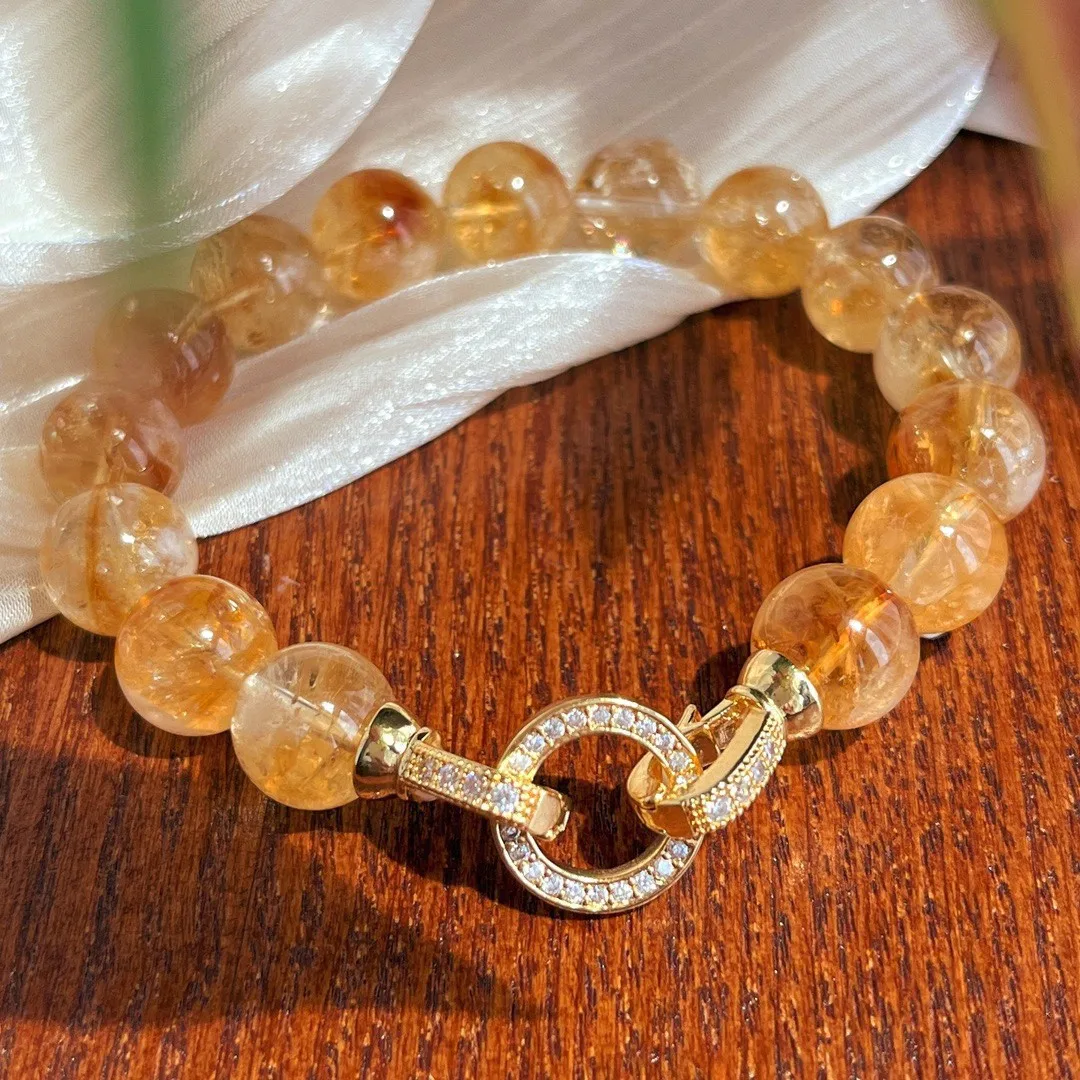 Retro Chinese 10mm natural citrine national style high quality bracelet atmosphere bracelet jewelry women
Retro Chinese 10mm natural citrine national style high quality bracelet atmosphere bracelet jewelry women