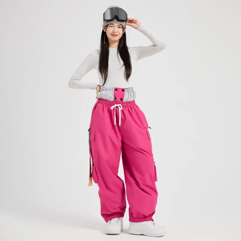 2026 Women Skiing Pants Warm Breathable Hooded Zipper Windproof Outdoor Ski Pant Waterproof Solid Snowboarding Snow Pants New
2026 Women Skiing Pants Warm Breathable Hooded Zipper Windproof Outdoor Ski Pant Waterproof Solid Snowboarding Snow Pants New