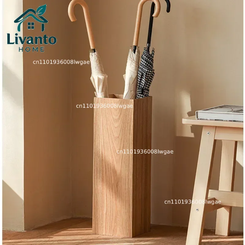 Japanese Style Home Parasol Holder Solid Wood Square Umbrella Stand Hotel Lobby Umbrella Rack Stable Load-bearing Parasol Stand
Japanese Style Home Parasol Holder Solid Wood Square Umbrella Stand Hotel Lobby Umbrella Rack Stable Load-bearing Parasol Stand