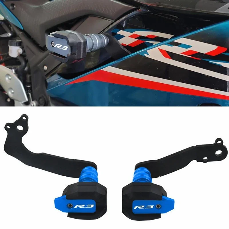 Motorcycle CNC Falling Protection Frame Slider Fairing Guard Crash Pad Protector For YAMAHA YZF-R3 YZF R3 YZFR3 2019-2023
Motorcycle CNC Falling Protection Frame Slider Fairing Guard Crash Pad Protector For YAMAHA YZF-R3 YZF R3 YZFR3 2019-2023