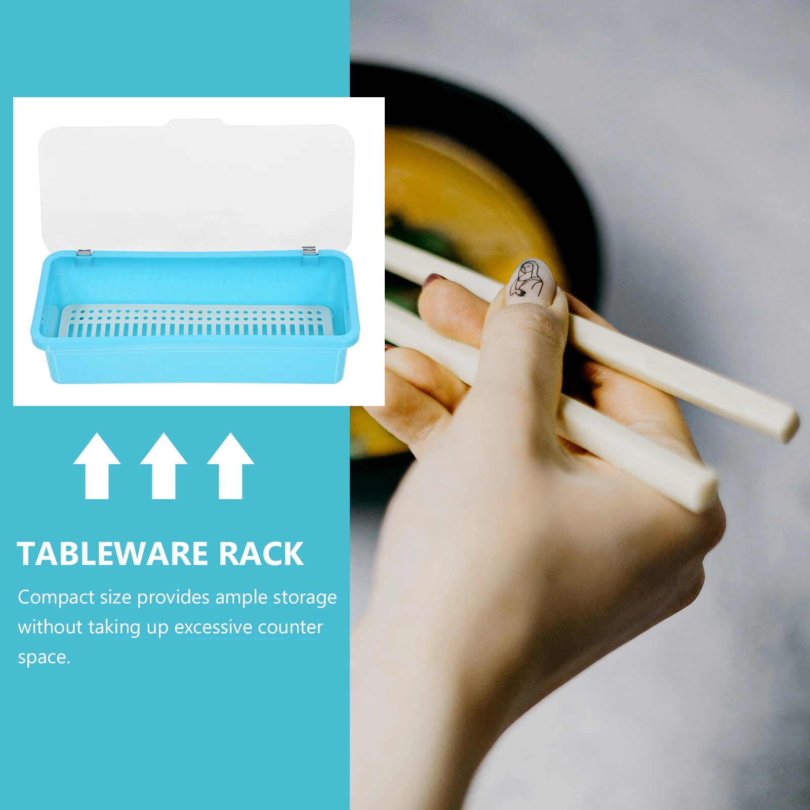Chopstick Holder Kitchen Utensil Storage Basket Cutlery Drainer Drying Rack Container Plastic Chopsticks Silverware
Chopstick Holder Kitchen Utensil Storage Basket Cutlery Drainer Drying Rack Container Plastic Chopsticks Silverware