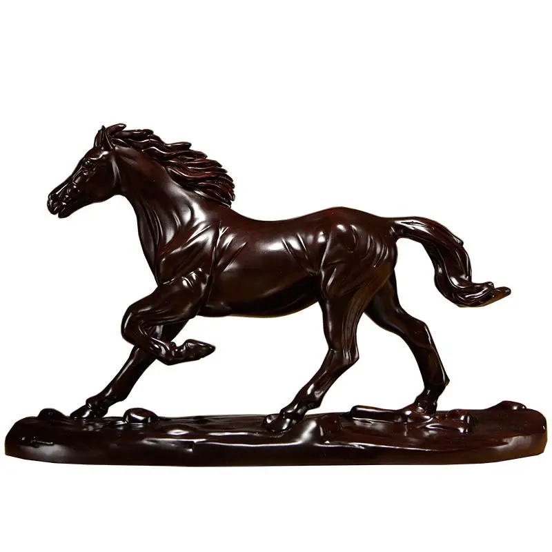 Ebony horse to success ornament solid wood carving handicrafts home decoration
Ebony horse to success ornament solid wood carving handicrafts home decoration