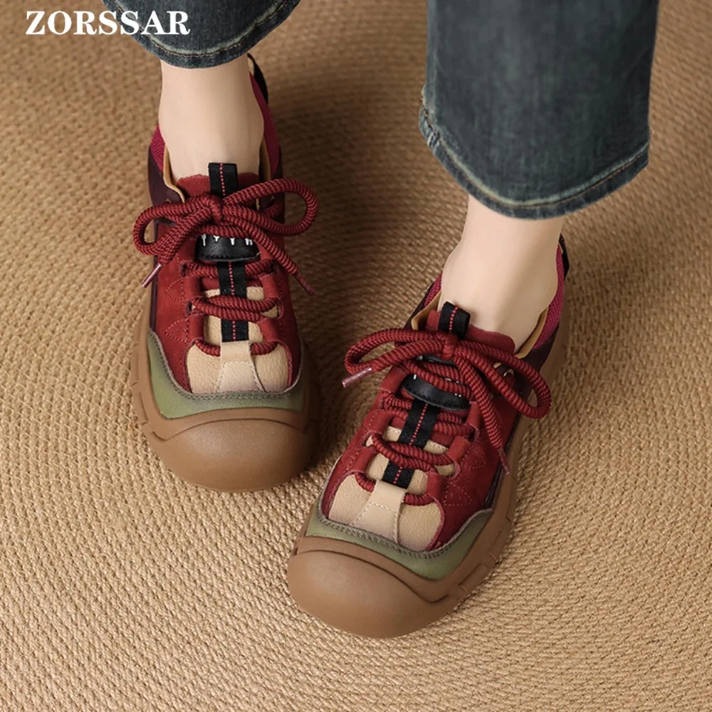 Women Sneakers New Genuine Leather Retro German Training Shoes Women Winter Velvet Fur Flat Casual Shoes Women
Women Sneakers New Genuine Leather Retro German Training Shoes Women Winter Velvet Fur Flat Casual Shoes Women