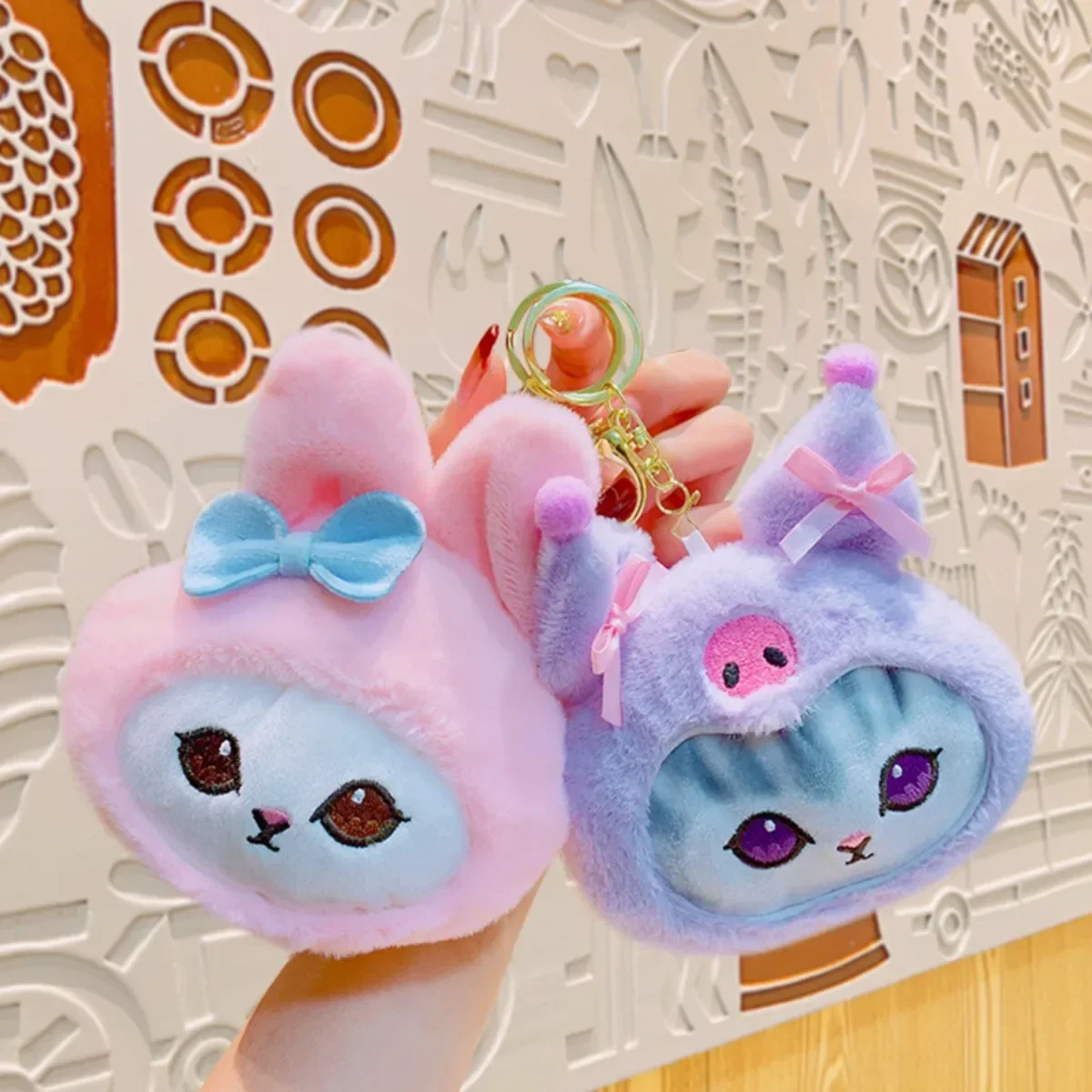 Cute Cartoon Plush Cat Headband Coin Purse Keychain Perfect for Girls' Parties, School & Bulk Gifts
Cute Cartoon Plush Cat Headband Coin Purse Keychain Perfect for Girls' Parties, School & Bulk Gifts