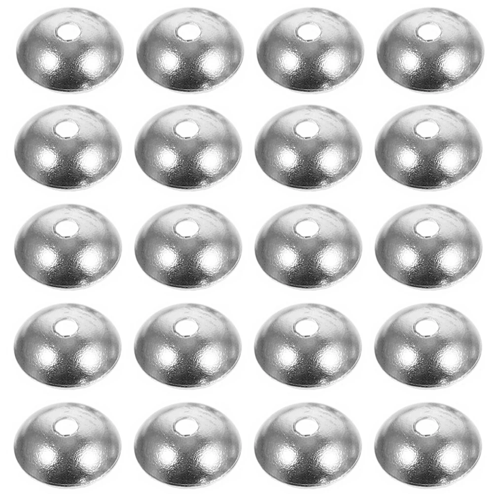 200pcs Caps Stainless Steel DIY Half Round Bracelet Stainless Steel Bead Cap Necklace Making Silver Jewelry Materials Beads End
200pcs Caps Stainless Steel DIY Half Round Bracelet Stainless Steel Bead Cap Necklace Making Silver Jewelry Materials Beads End