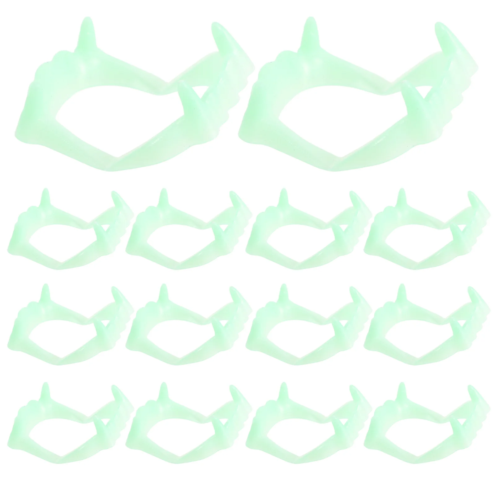 50 Pcs Vampire Teeth Halloween Prop Glowing Fake Artificial Cosplay Costume Toy Costumes Luminous Shine Gift
50 Pcs Vampire Teeth Halloween Prop Glowing Fake Artificial Cosplay Costume Toy Costumes Luminous Shine Gift