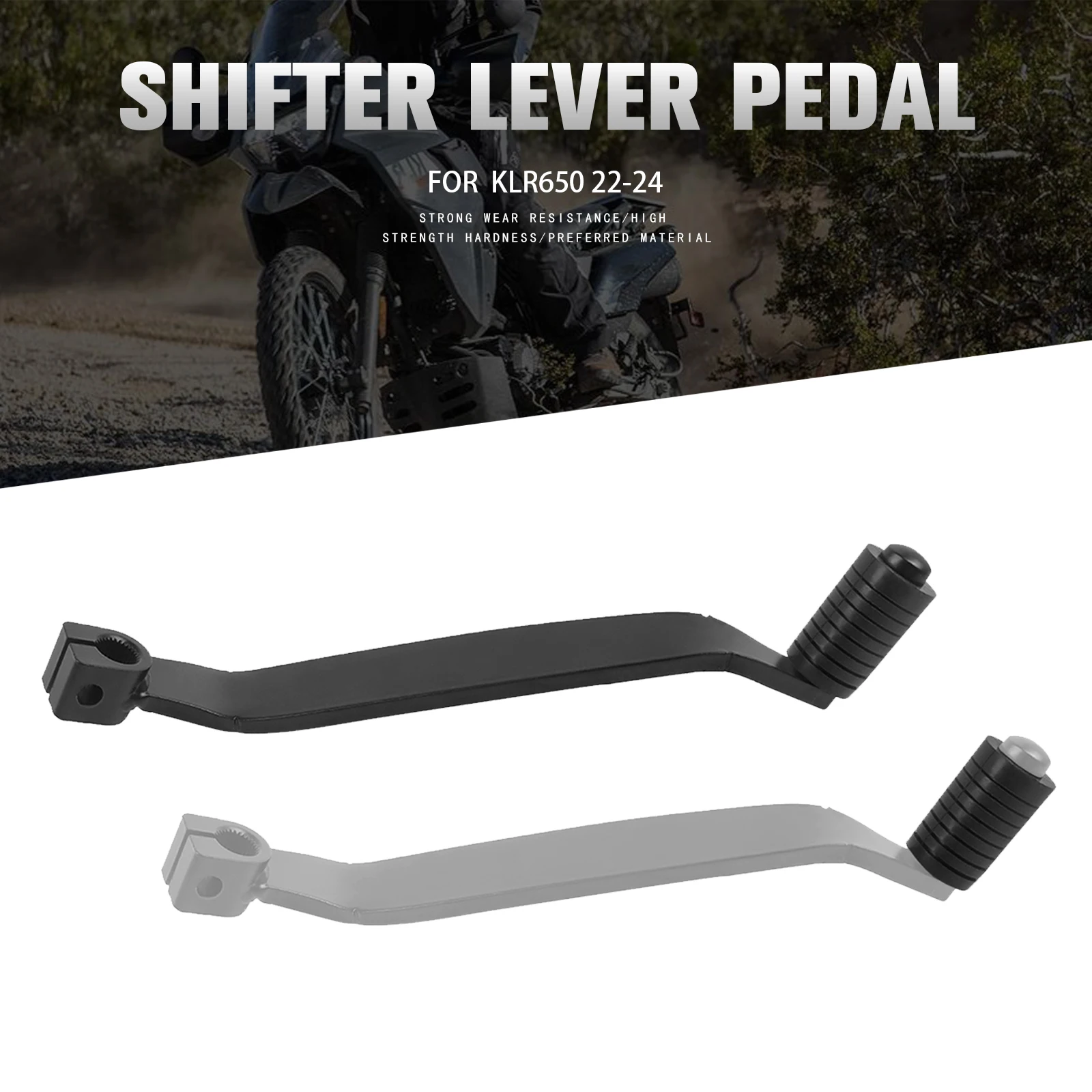 For Kawasaki KLR650 KLR650S ADV 2022 2023 2024 Motorcycle Aluminium Gear Shift Lever Shifter Foot Pedal Gear Lever Accessories
For Kawasaki KLR650 KLR650S ADV 2022 2023 2024 Motorcycle Aluminium Gear Shift Lever Shifter Foot Pedal Gear Lever Accessories