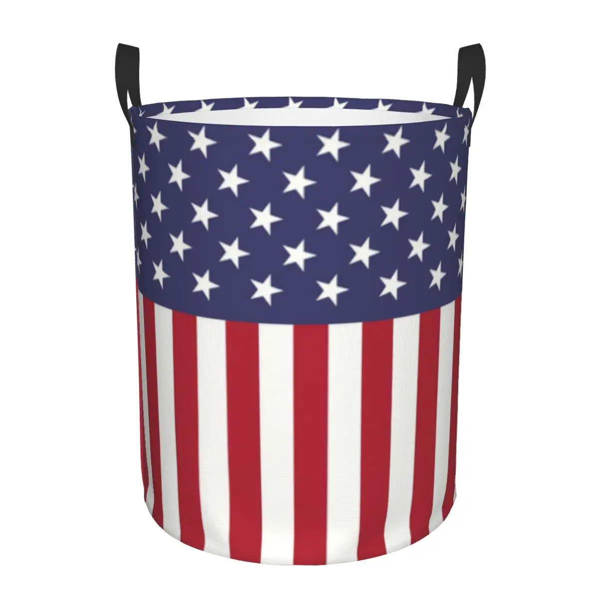 Custom America USA Flag Laundry Basket Collapsible Clothes Hamper for Baby Kids Toys Storage Bin
Custom America USA Flag Laundry Basket Collapsible Clothes Hamper for Baby Kids Toys Storage Bin
