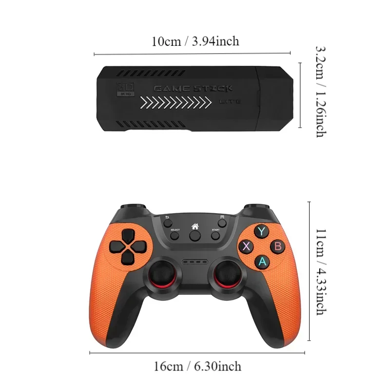 X2 Pro Ultra TV Game Stick Video Handle Game Console 64G for PSP Retro Arcade Games For Children Gifts
X2 Pro Ultra TV Game Stick Video Handle Game Console 64G for PSP Retro Arcade Games For Children Gifts