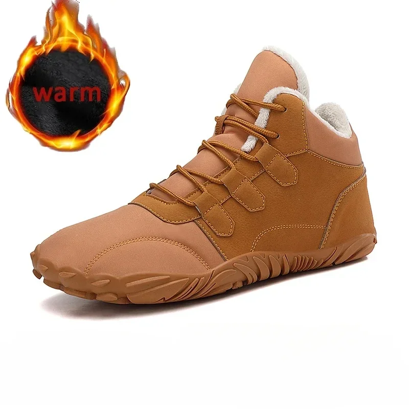 Winter Snow Boots Men Women Warm Barefoot Shoes Unisex Rubber Running Cotton Shoe Outdoor Waterproof Hiking/Climbing Ankle Boots
Winter Snow Boots Men Women Warm Barefoot Shoes Unisex Rubber Running Cotton Shoe Outdoor Waterproof Hiking/Climbing Ankle Boots