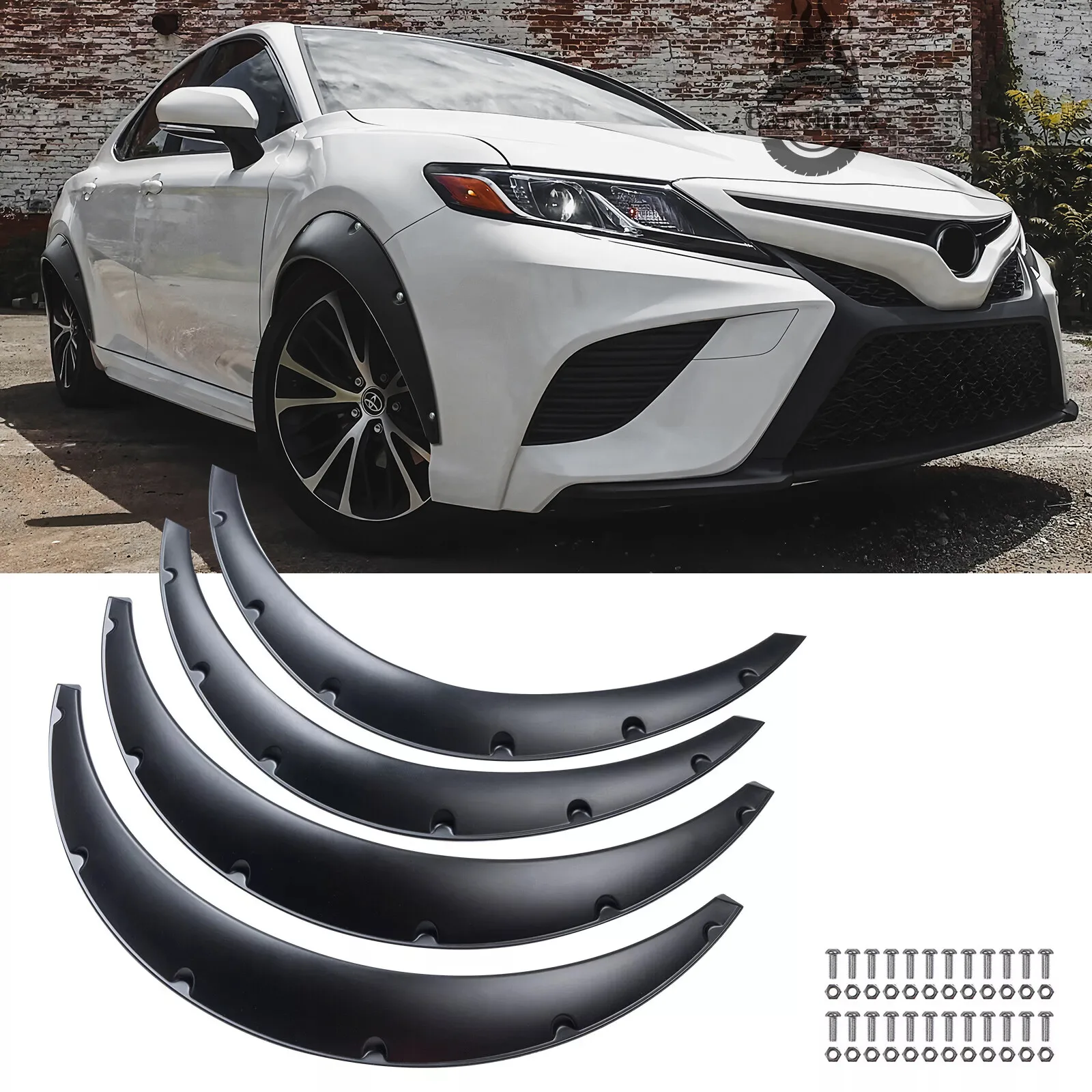 For Toyota Camry Fender Flares Extra Wide JDM Body Kit Wheel Arch Mudguard BLACK
For Toyota Camry Fender Flares Extra Wide JDM Body Kit Wheel Arch Mudguard BLACK