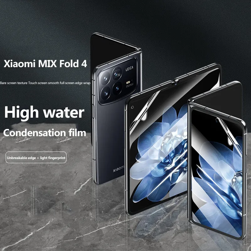 Гидрогелевая пленка для защиты экрана Xiaomi Mix Fold 4 Fold4 полное покрытие мягкие прозрачные водонепроницаемые защитные пленки
Гидрогелевая пленка для защиты экрана Xiaomi Mix Fold 4 Fold4 полное покрытие мягкие прозрачные водонепроницаемые защитные пленки