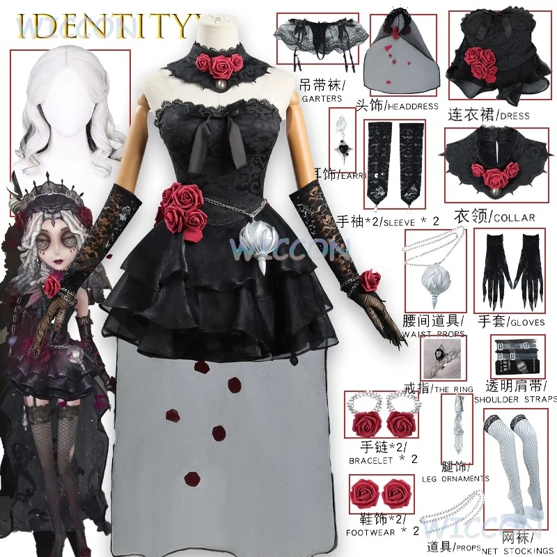 IdentityV Psychologist Witches Night Long Night Cosplay Costume Gothic Elegant Steampunk Halloween Party Dress Christmas Cosplay 
IdentityV Psychologist Witches Night Long Night Cosplay Costume Gothic Elegant Steampunk Halloween Party Dress Christmas Cosplay