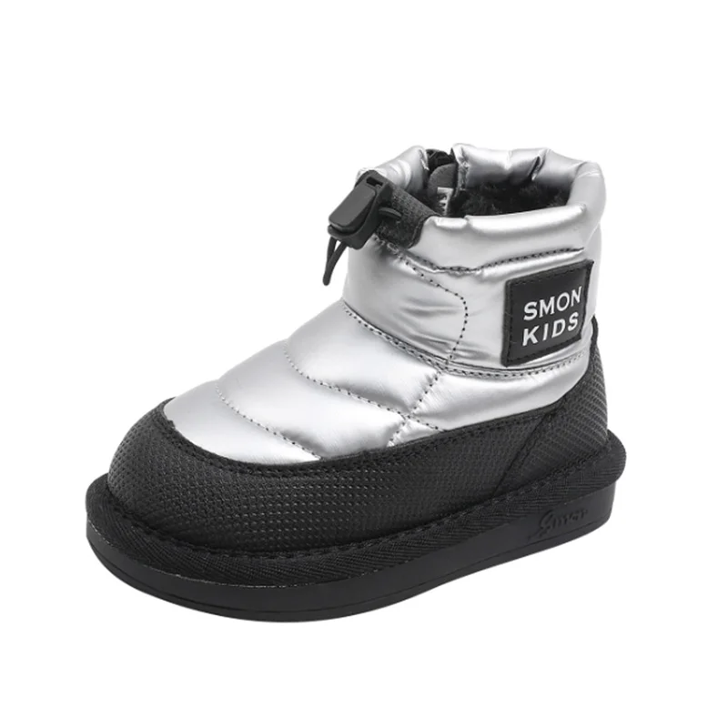 Новинка 2023 года, зимние детские зимние сапоги, непромокаемые теплые меховые резиновые подошвы, нескользящие модные ботинки для маленьких мальчиков и девочек, европейские размеры 21-30 
Новинка 2023 года, зимние детские зимние сапоги, непромокаемые теплые меховые резиновые подошвы, нескользящие модные ботинки для маленьких мальчиков и девочек, европейские размеры 21-30